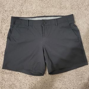Under Armor Black Golf Shorts